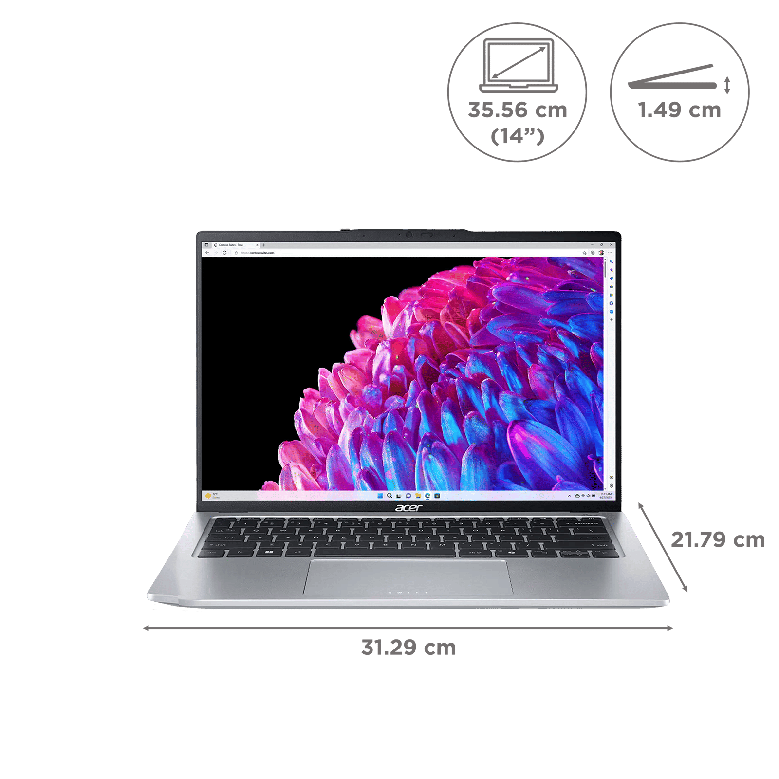 Buy acer Swift Go 14 SFG14-73-53CL Intel Core Ultra 5 Thin & Light